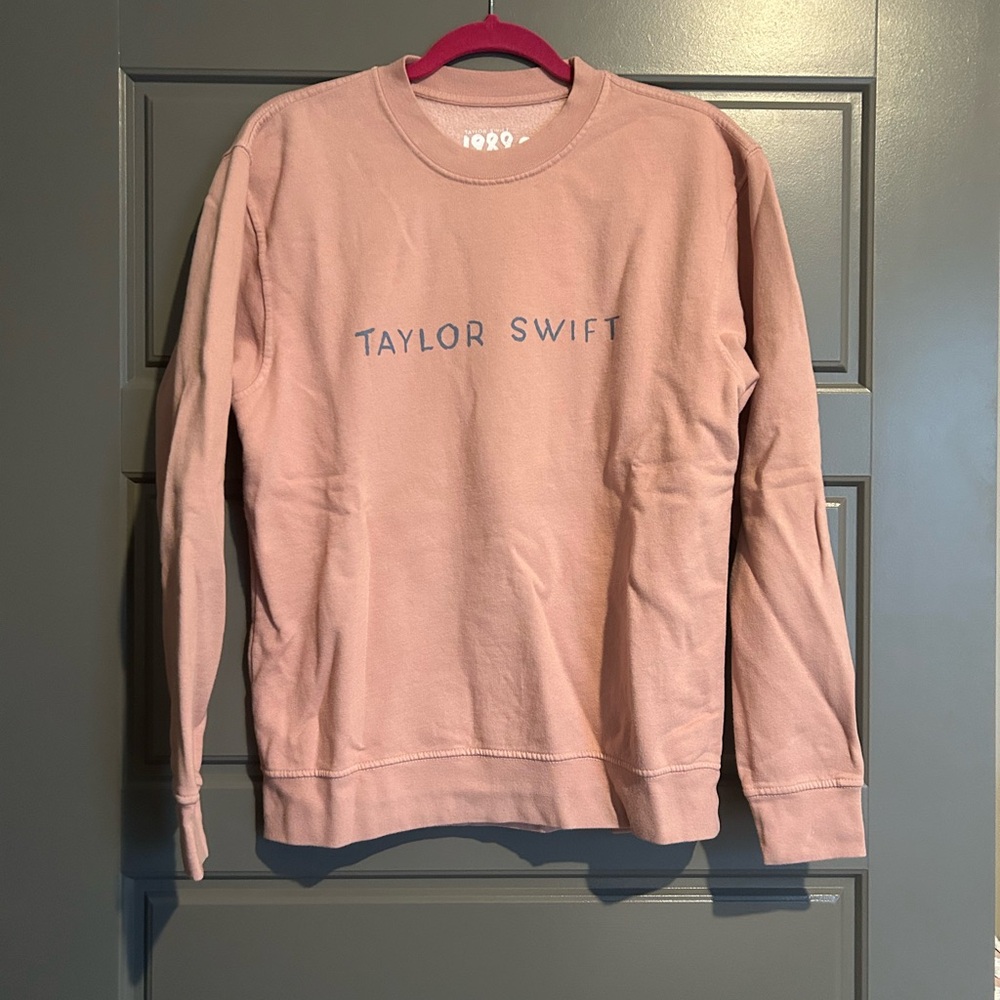 NWOT Taylor Swift 1989 Pink Crewneck Sweatshirt